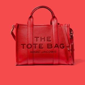 Marc Jacobs Red Mini Tote Bag